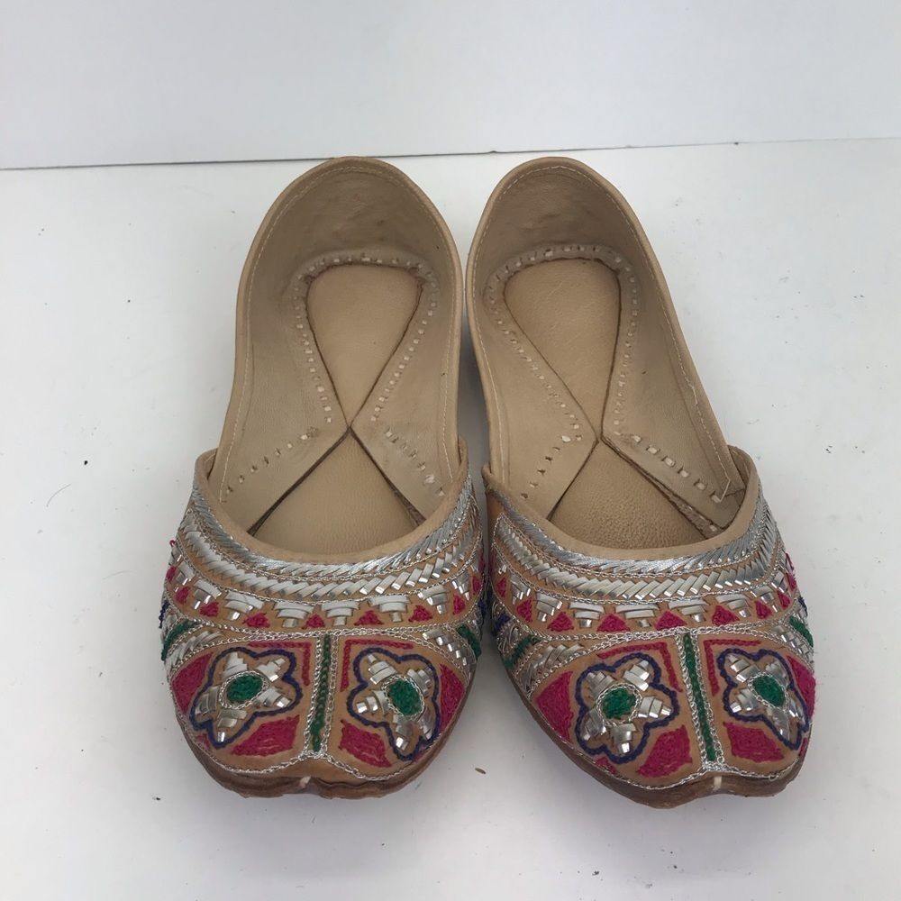 Punjabi Jutti Khussa Indian Women's Flats